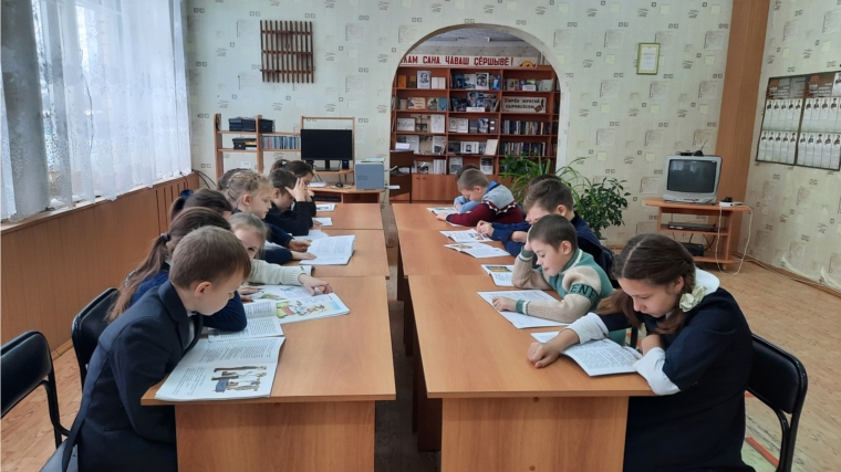 День детской чувашской книги в библиотеке