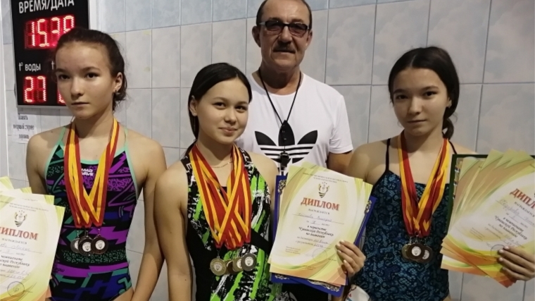 Поздравляем победителей и призеров чемпионата и первенства Чувашской Республики по плаванию