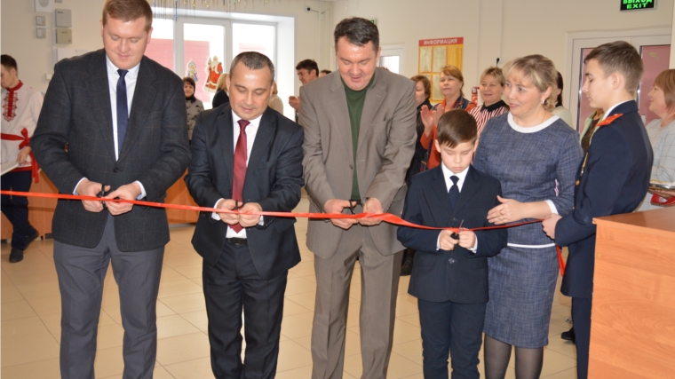 Состоялось торжественное открытие Турмышской школы после капитального ремонта