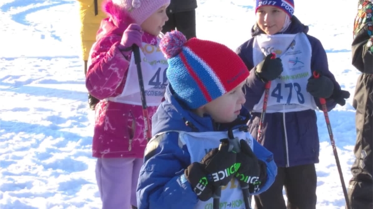 Районные соревнования по лыжным гонкам на призы Деда Мороза и Снегурочки