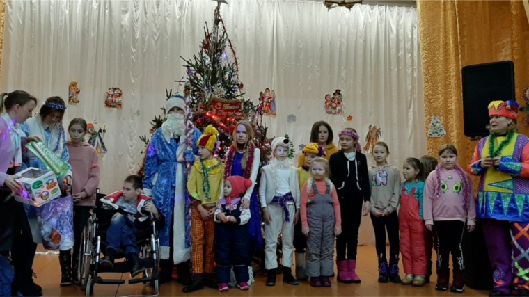 "Эта дивная ночь волшебства" - новогоднее мероприятие в деревне Шомиково.