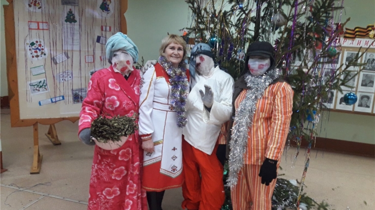 В Таутовском СДК прошла Новогодняя развлекательная программа "Возле ёлки"