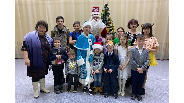 Детское новогоднее представление «Волшебный сундучок» в Шоршелском ЦСДК.