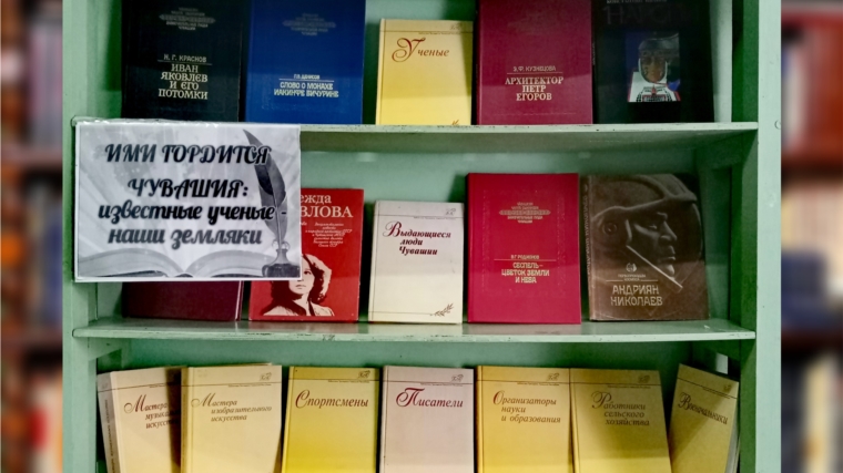 В Сиделинском библиотечном пункте оформлена книжная выставка «Они прославили наш край»