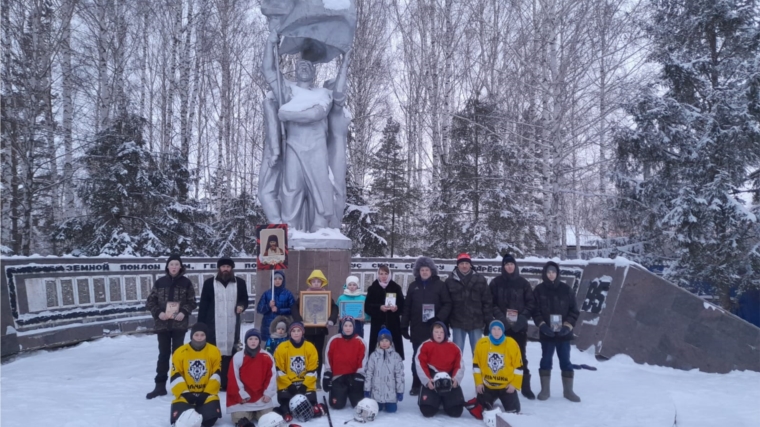 Акция памяти «Подвиг блокадного Ленинграда» в селе Лащ-Таяба