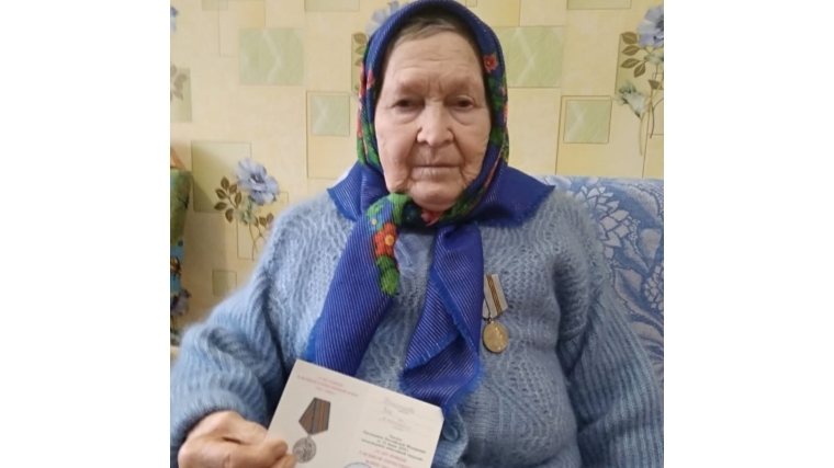 Труженица тыла Игнатьева З.А. отметила 90-летний юбилей!