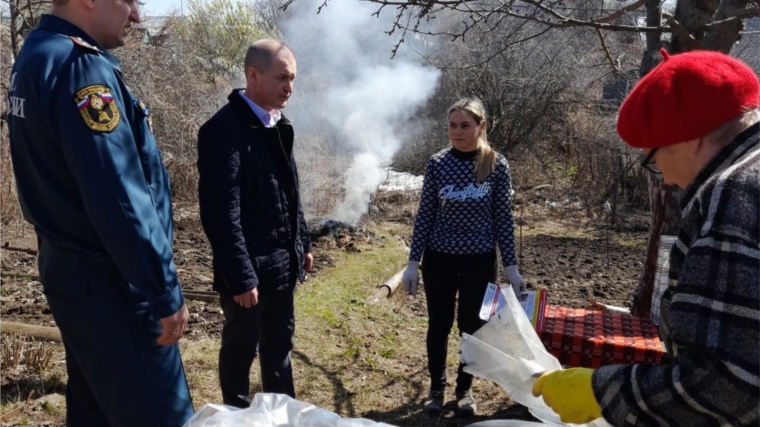 Межведомственной рабочей группой проводятся профилактические рейды по соблюдению требований пожарной безопасности на территории города Новочебоксарска