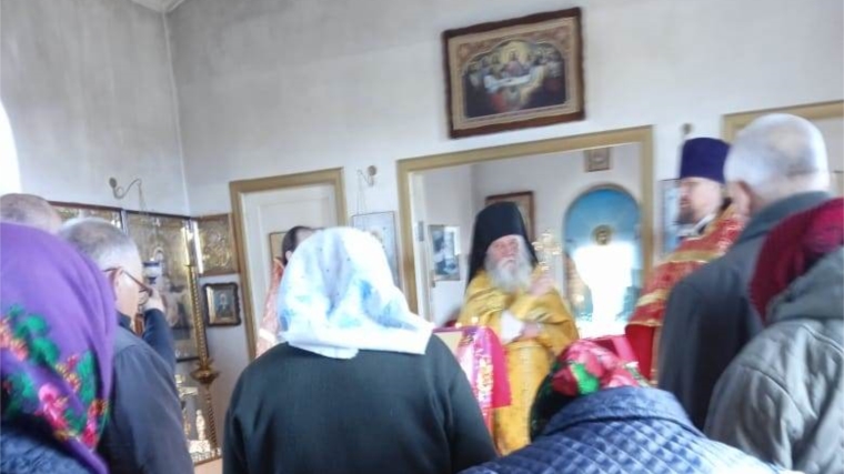 В честь Дня Святого Великомученика и Победоносца Георгия в деревне Тегешево состоялось богослужение