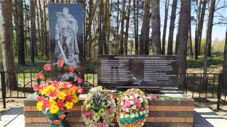 Торжественное открытие Памятника павшим воинам в ВОВ в д Новая Деревня
