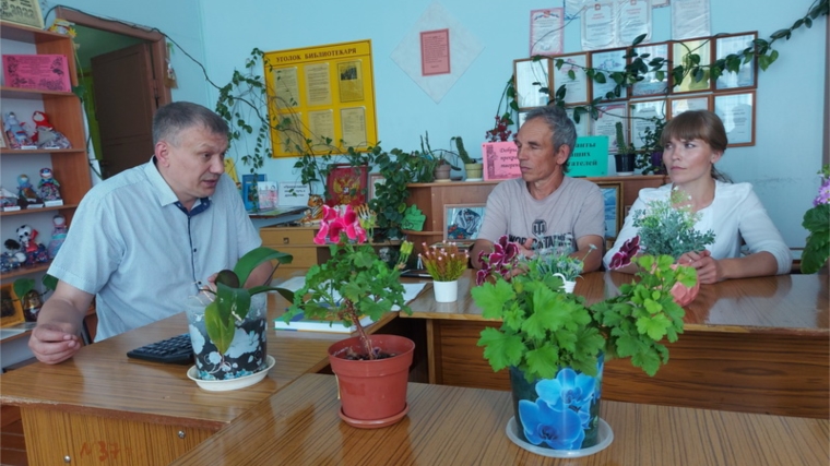 Встреча с руководителем клиентской службы пенсионного фонда с населением Малотаябинского сельского поселения