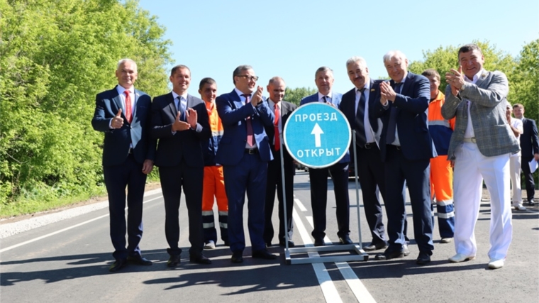 Ремонт автодороги «Волга» - Козловка в рамках дорожного нацпроекта завершен на год раньше срока