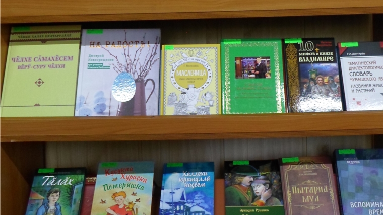 Новые книги в Яндобинской сельской библиотеке