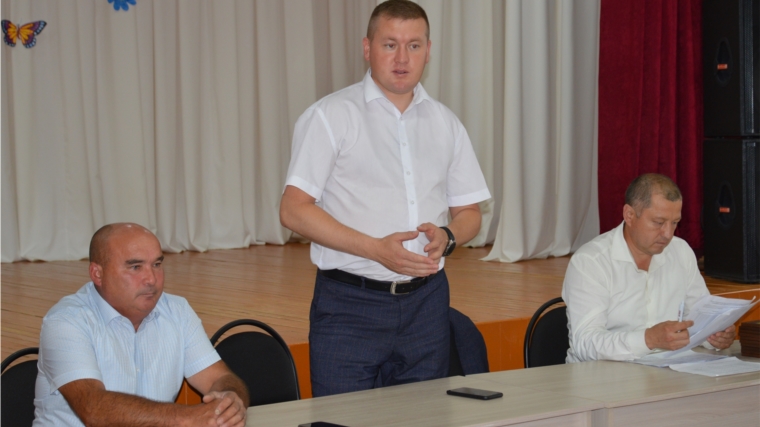 Встреча с активом Чутеевского сельского поселения