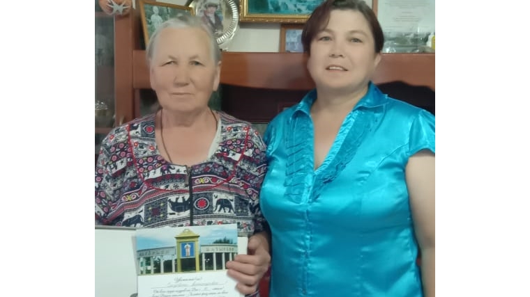 Свой 70-летний юбилей отметила ветеран труда жительница деревни Яншихово Елизавета Александровна Суворова