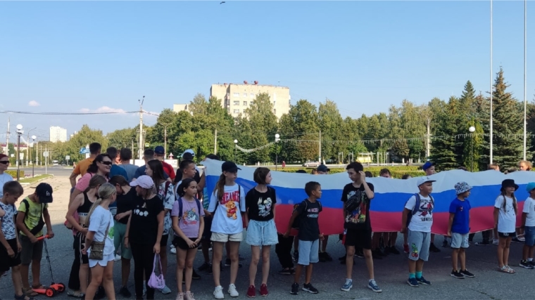 День флага России в Новочебоксарске
