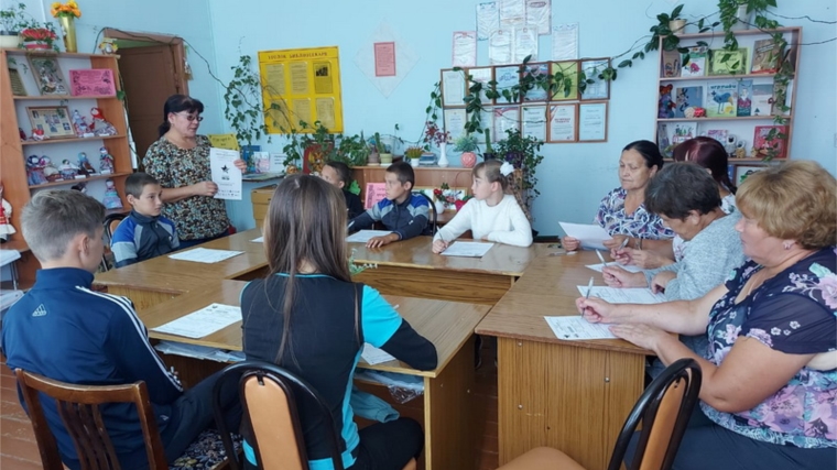 Читатели Малотаябинской сельской библиотеки приняли участие во Всероссийском историческом «Диктанте Победы»