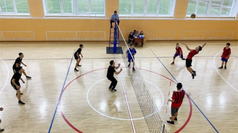Первенство Урмарского района по волейболу