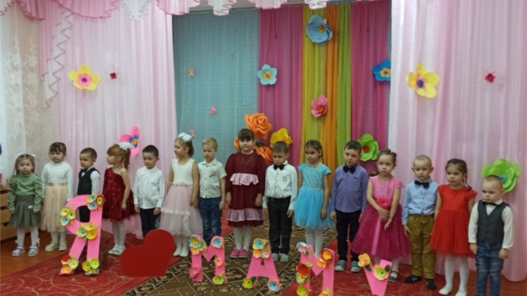 День матери в детском саду "Василек"