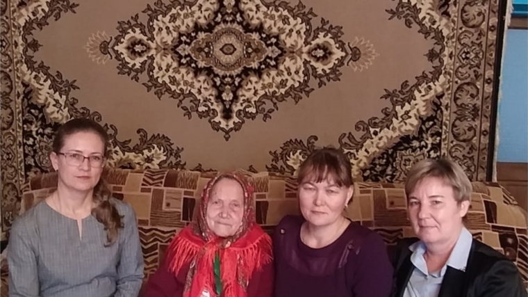 95-летний юбилей отметила ветеран педагогического труда, труженица тыла, жительница деревни Таутово Лидия Ивановна