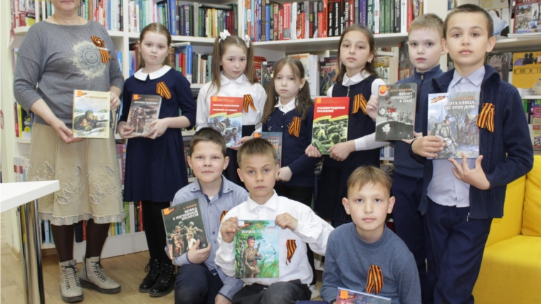 Кшаушская сельская библиотека присоединилась к акции «Георгиевская ленточка-2023»
