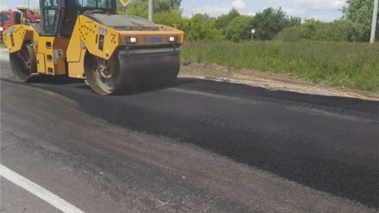 На автодороге Порецкое – Мочкасы продолжаются работы по восстановлению участков, поврежденных при строительстве трассы М-12