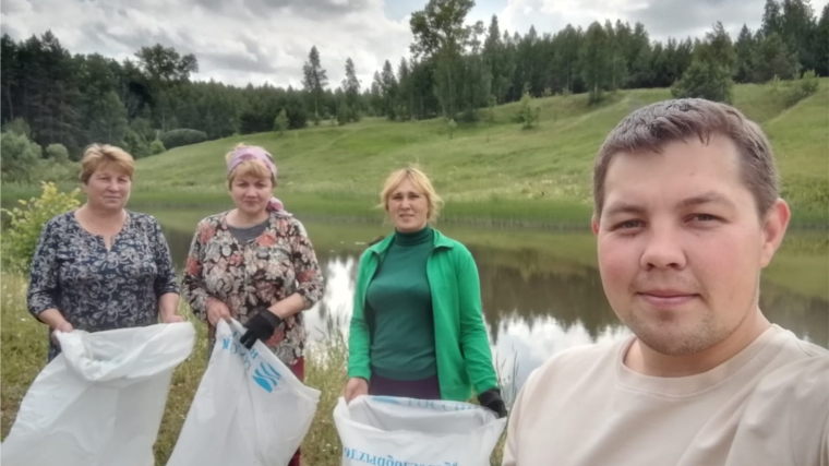 Участие во всероссийской акции "Чистый берег"