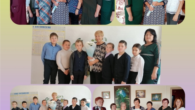 Акция-поздравление " Учителями славиться Россия"