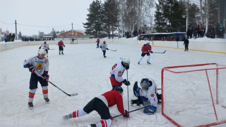 Открытый турнир по хоккею на призы ветеранов хоккея Яльчикского муниципального округа