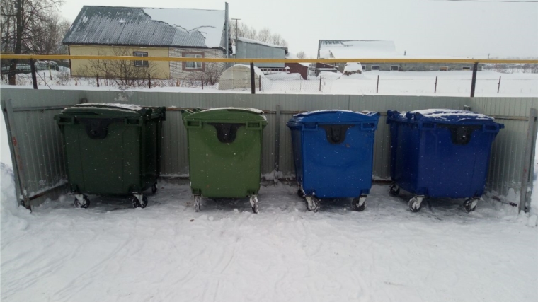Очистка контейнерных площадок от снега