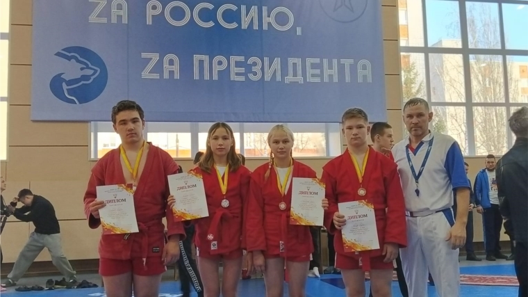 Поздравляем призеров первенства Чувашской Республики по самбо