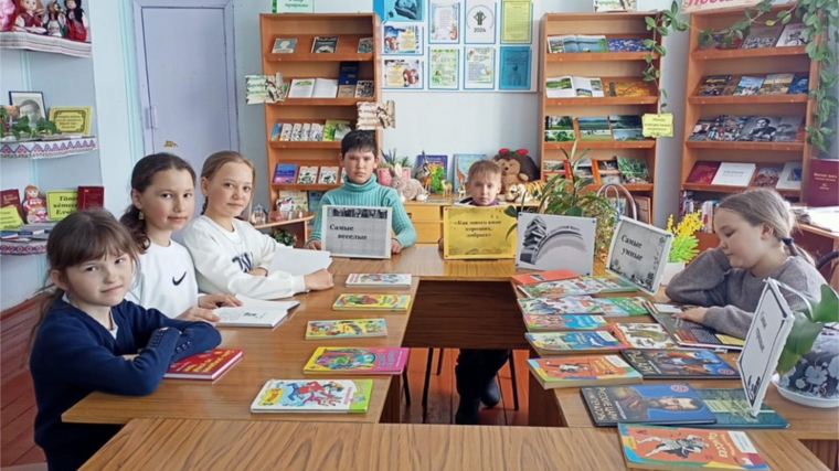 Неделя детской и юношеской книги в Малотаябинской сельской библиотеке