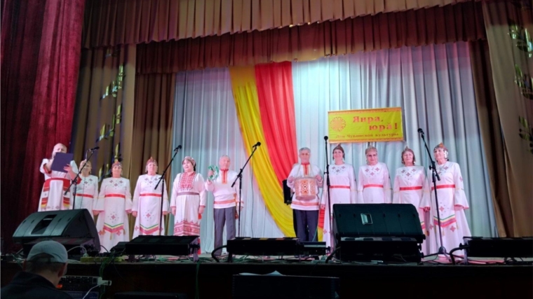 Чувашский хор на празднике "Кашарни"