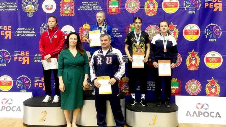 Наталья Тихонова выиграла «бронзу» первенства России по женской борьбе