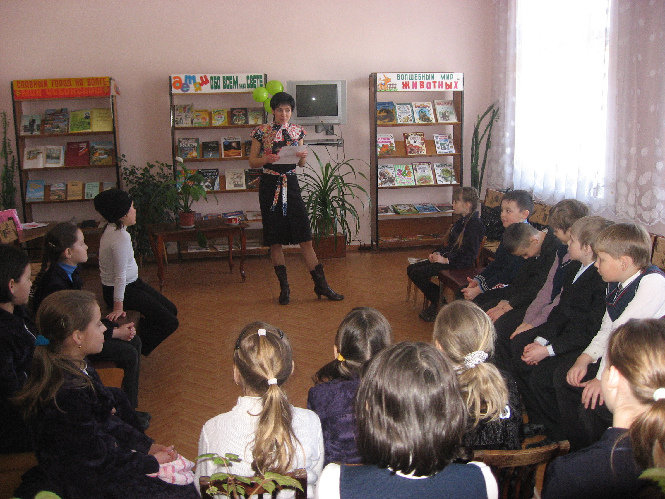 Детская поэтесса Елена Светлая побывала в гостях у юных читателей