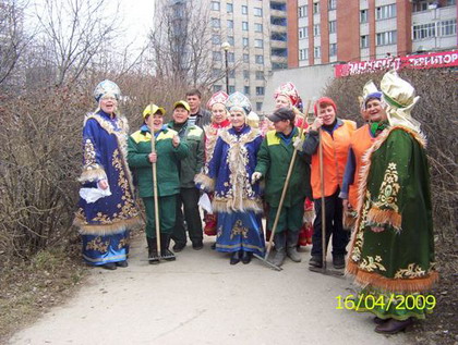 В Московском районе г. Чебоксары началась подготовка к весеннему экологическому месячнику