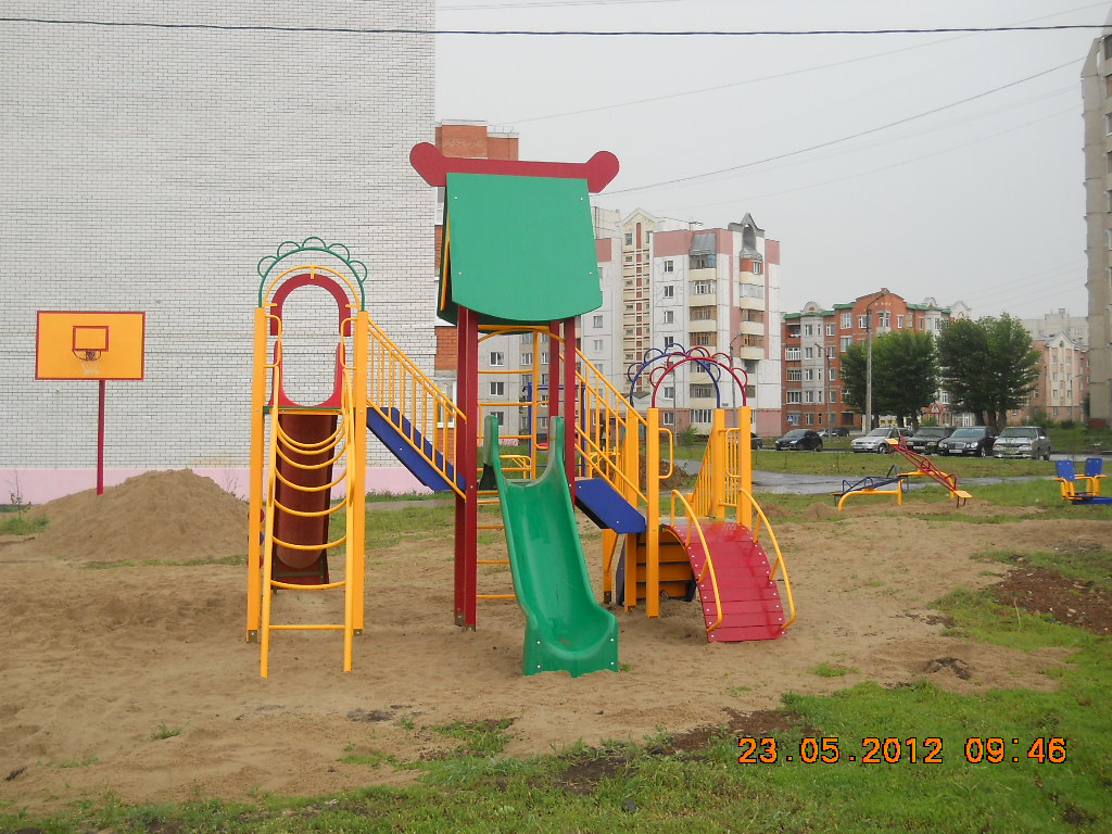 16:15 В Московском районе г. Чебоксары установлена новая детская площадка