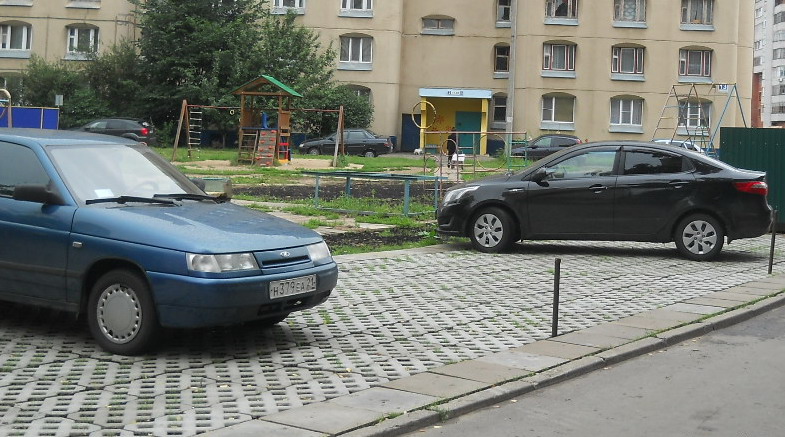 В Московском районе г. Чебоксары построены новые гостевые парковки