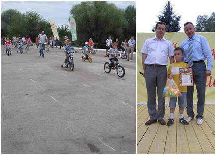 12:19 Ко Дню физкультурника: в Московском районе г. Чебоксары состоялся велозабег среди воспитанников детских садов