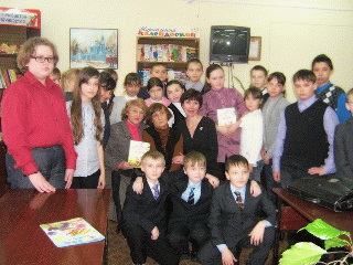 Юные книголюбы встретились с известной чувашской писательницей Надеждой Медюковой