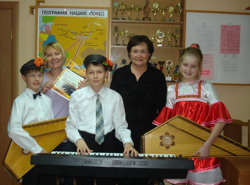 Очередная победа учащихся Чебоксарской детской музыкальной школы № 4 им. Ходяшевых