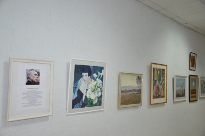 В Чебоксарском кооперативном институте открыта выставка картин Заслуженного художника Чувашской Республики и Российской Федерации Виктора Бритвина