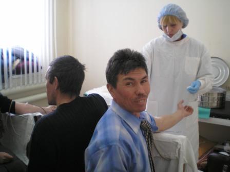  День донора в Тарханском отделении врача общей практики