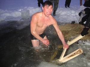 В Большеяушском поселении чтят традиции и обряды. 19 января – Крещение Господне 
