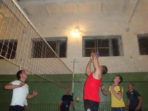 Большеяушское сельское поселение: товарищеская встреча по волейболу