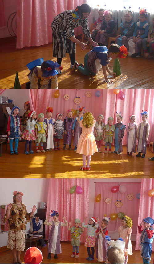 14:45_В Большеабакасинском детском садике «Колобок» первого апреля целый день не смолкал веселый смех детишек  
