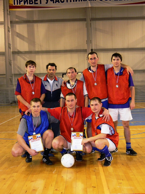 Команда «Урожай» заняла III место в турнире по мини-футболу