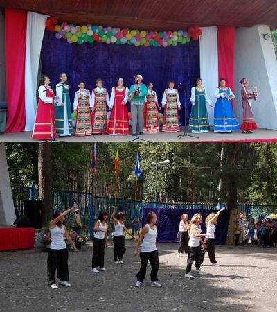 Климовские таланты на праздновании Дня п. Ибреси
