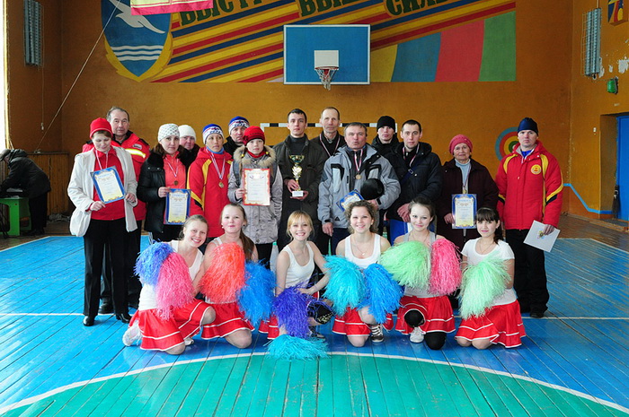 Команда Климовского сельского поселения заняла первое место на соревнованиях по лыжным гонкам