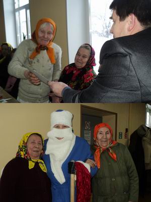 Новочурашевцы весело проводили зиму