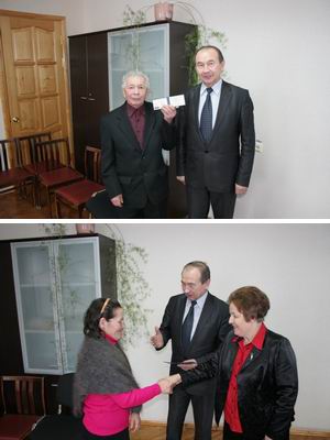 Три жителя Новочурашевского сельского поселения получили удостоверения 